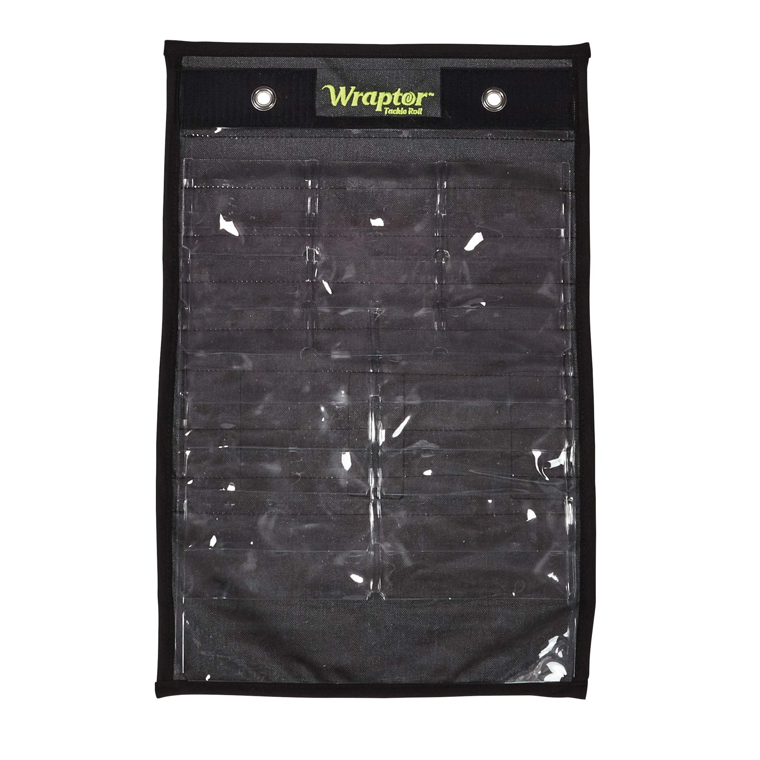 Wraptor Tackle Roll keeps tackle organized in a compact, pocketed system.