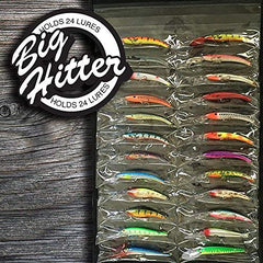 Wraptor Tackle Roll See-'Em-All system provides quick tackle inventory.