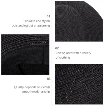 Beach vacation essential WRITWAA straw hat