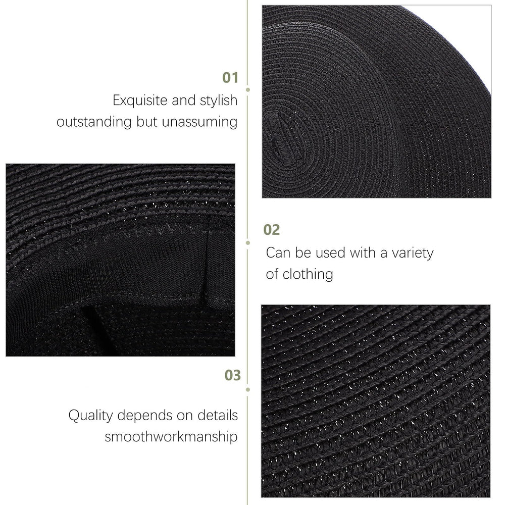 Beach vacation essential WRITWAA straw hat