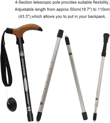 Wrzbest aviation-grade aluminum alloy poles deliver strong yet lightweight construction.