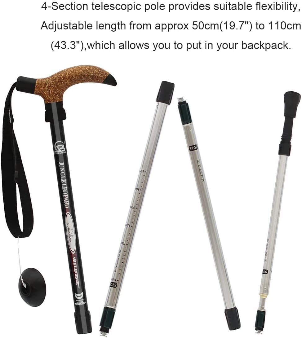 Wrzbest aviation-grade aluminum alloy poles deliver strong yet lightweight construction.