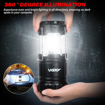 Wsky lantern magnetic base enabling hands-free lighting during tasks