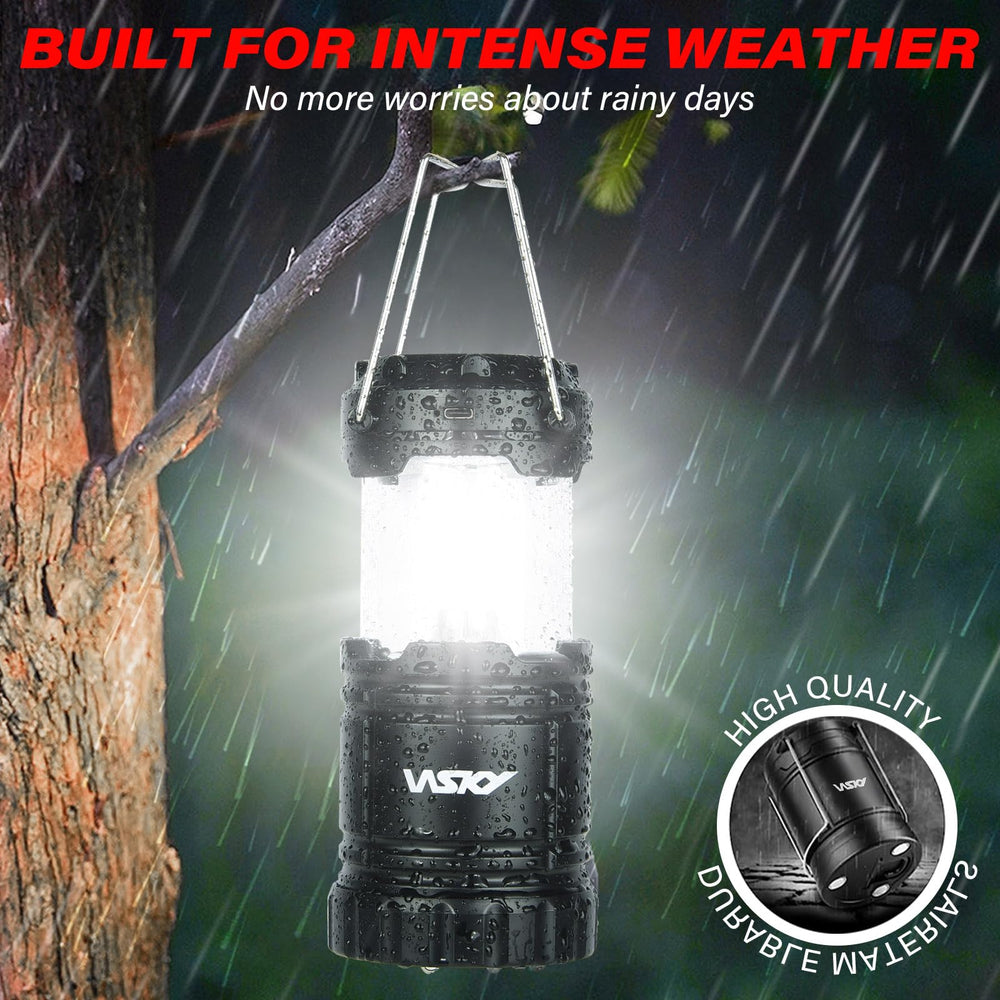 Wsky lantern compact and portable, fits in backpacks and emergency kits