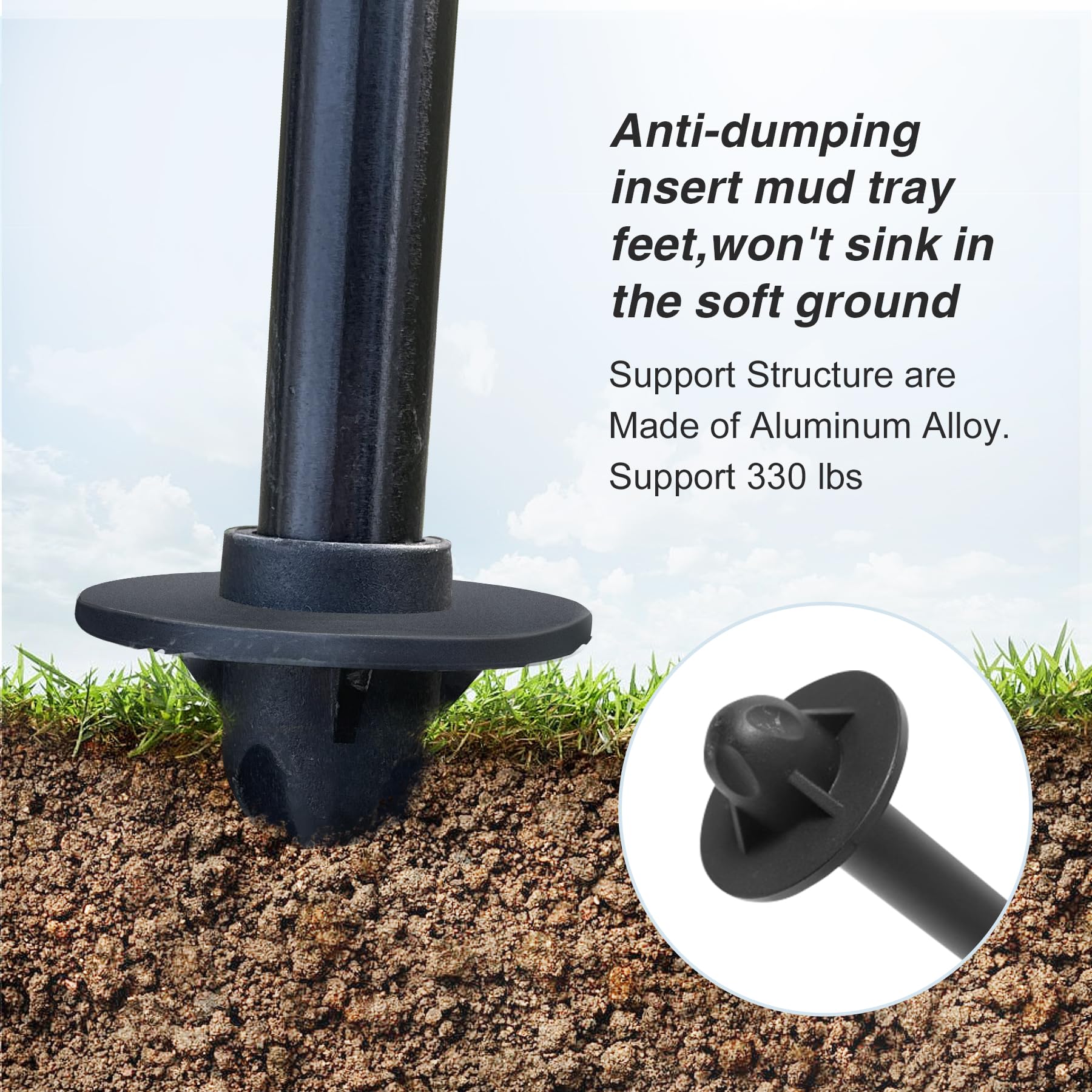 WTVIDAS dense base and quilted bottom boost comfort on hard surfaces.