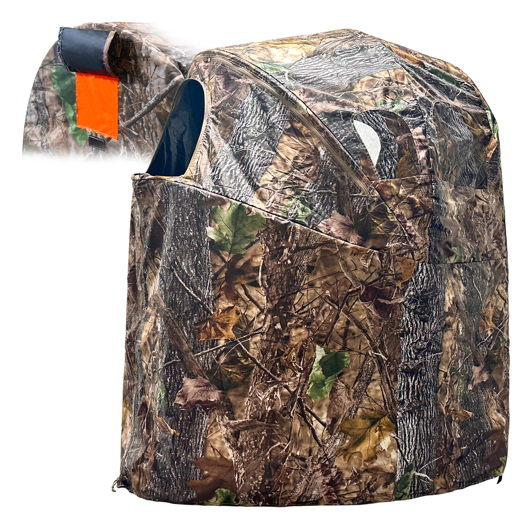 WTVIDAS hunting blind front view for quick concealment and effortless setup