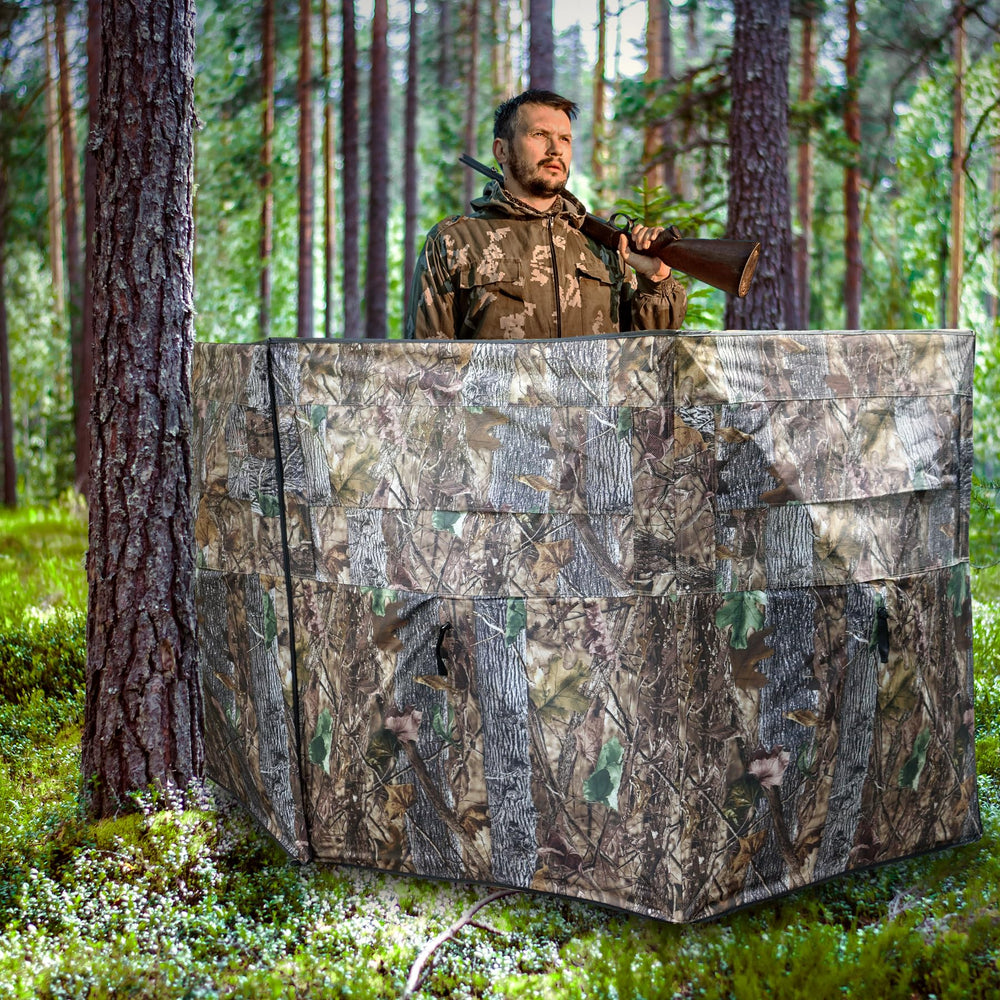 WTVIDAS hunting blind inside storage pockets keep gear organized.