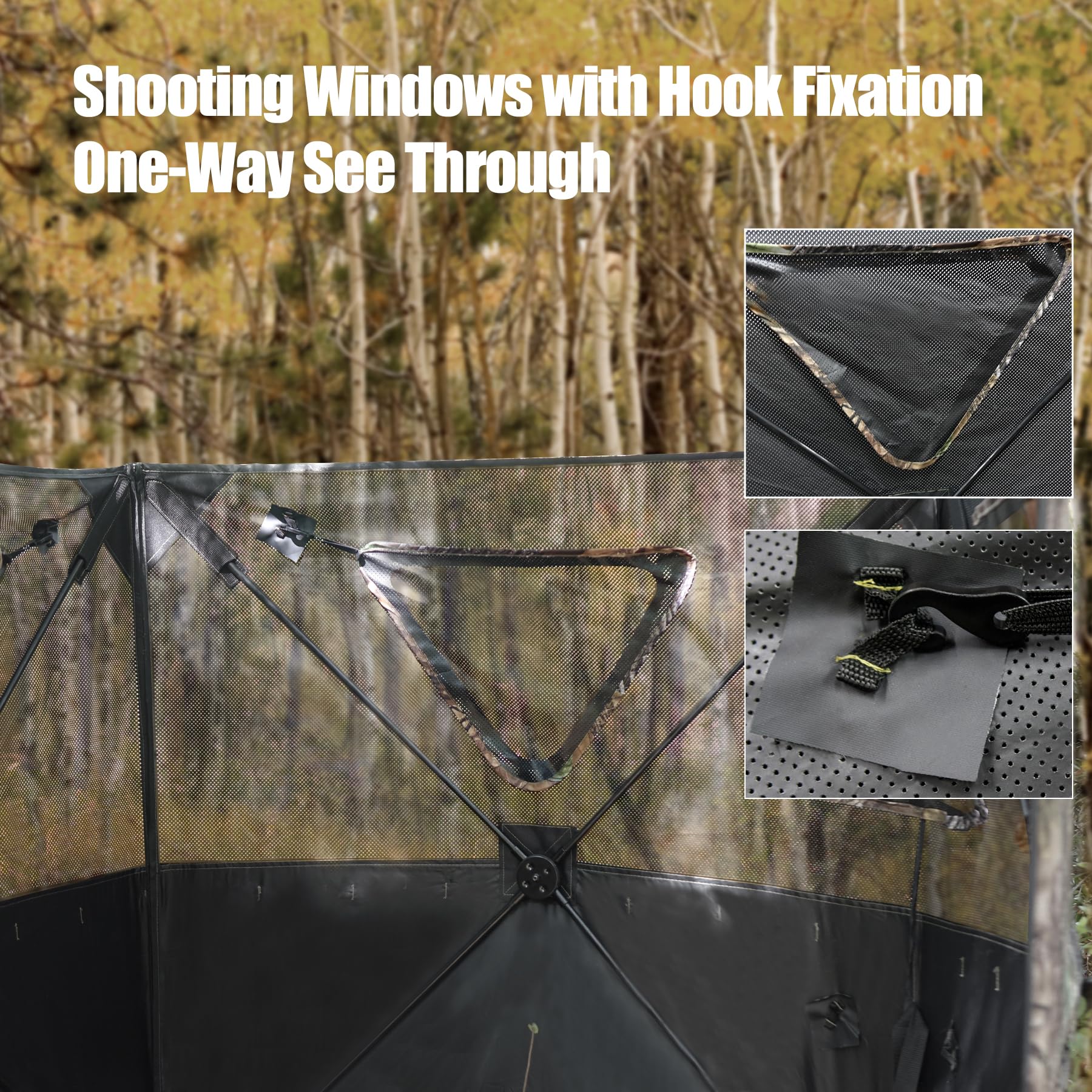 WTVIDAS three-sided design offers flexible angles for targeting multiple directions