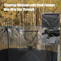 WTVIDAS three-sided design offers flexible angles for targeting multiple directions