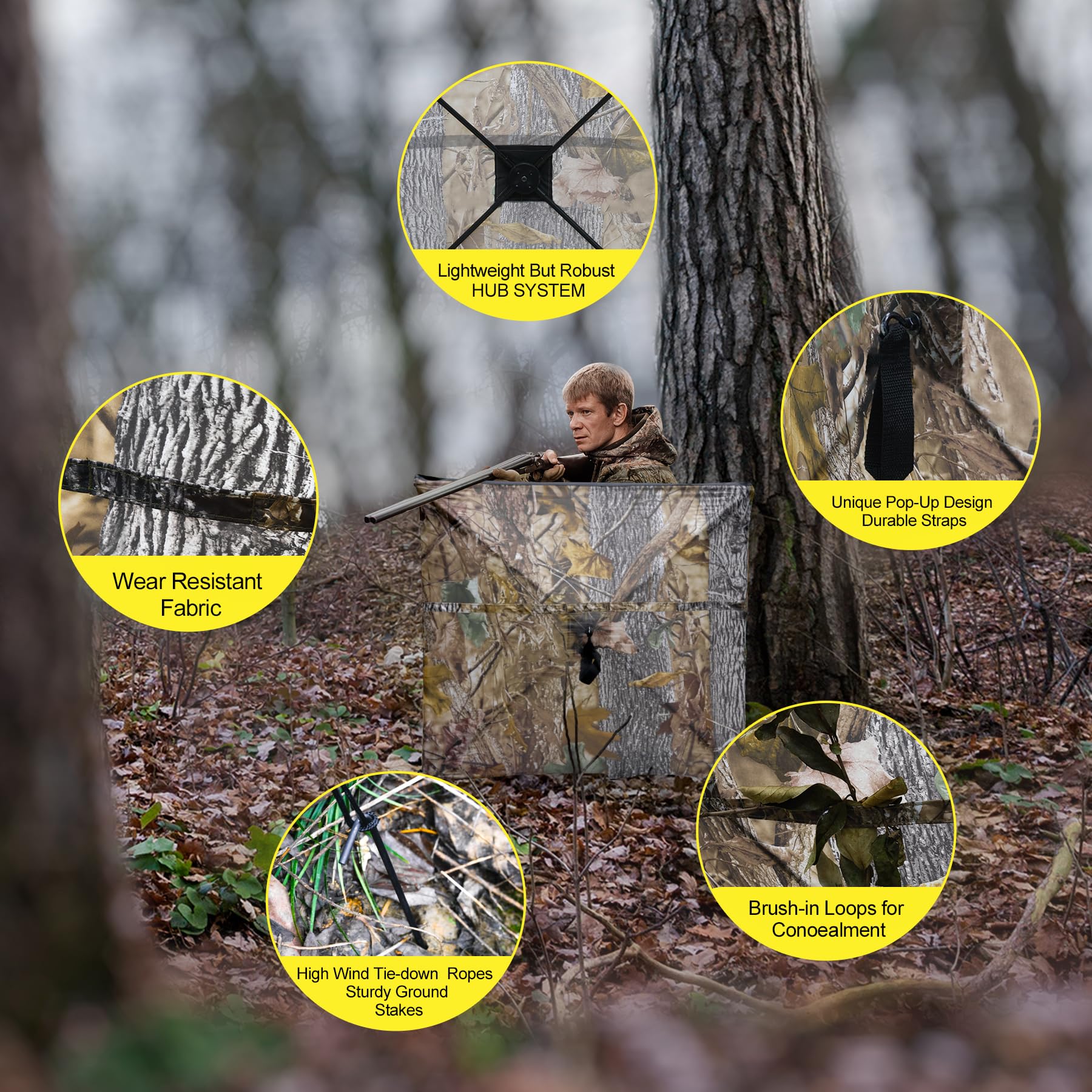 WTVIDAS weather-resistant fabric shrugs off rain while keeping concealment intact