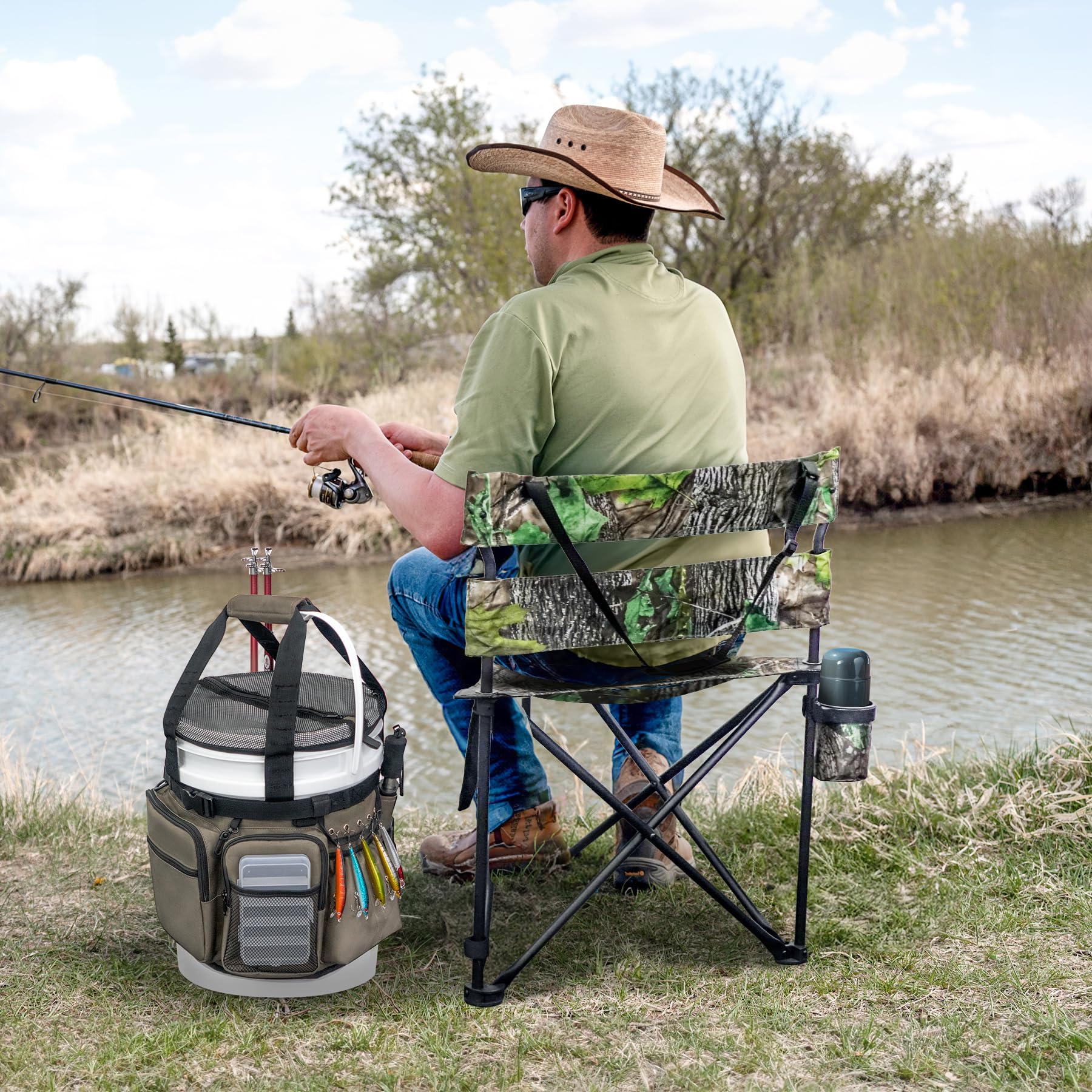 WTVIDAS multi-use tackle storage suits ice, river, and offshore fishing.