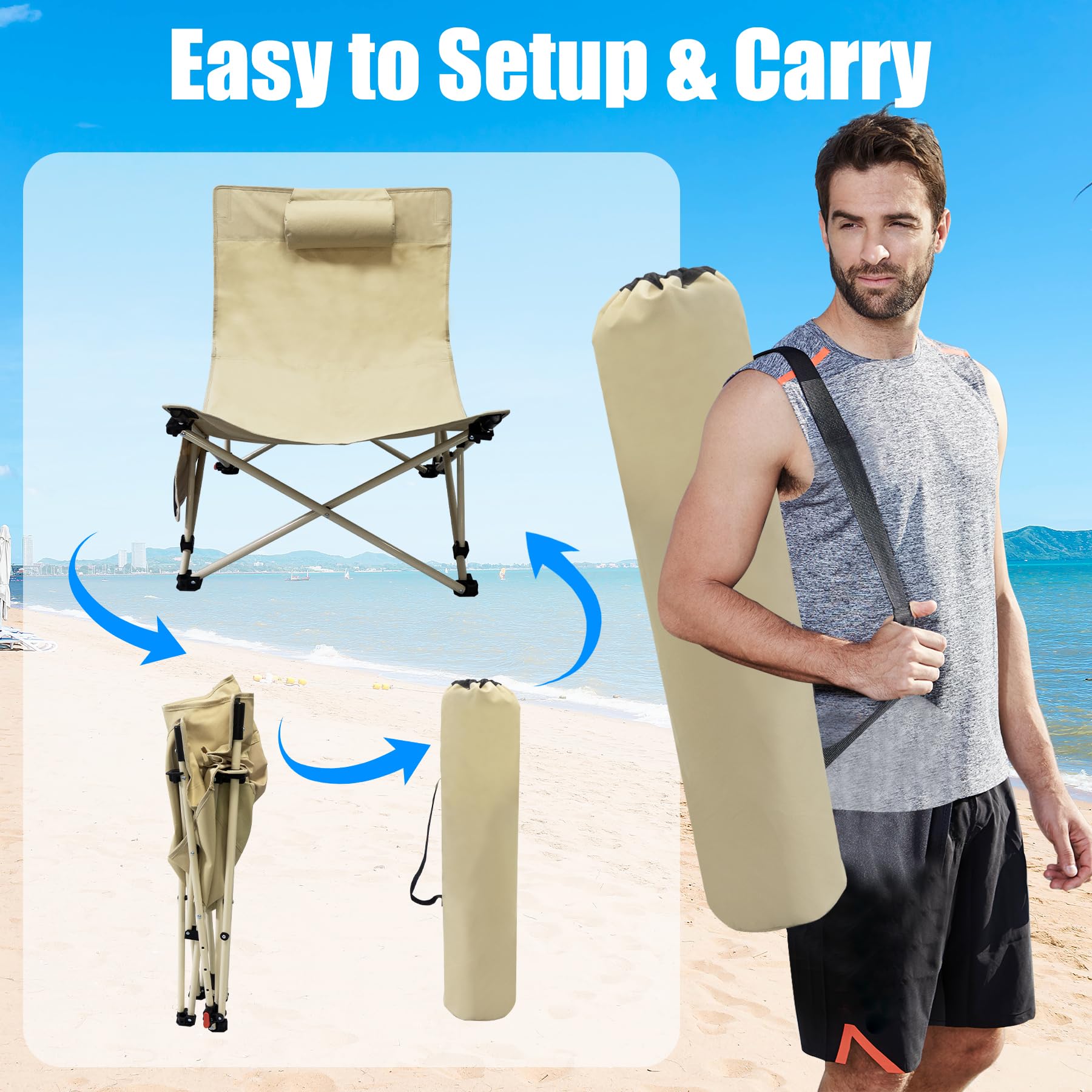 WTVIDAS chair with 600D fabric highlighting durability