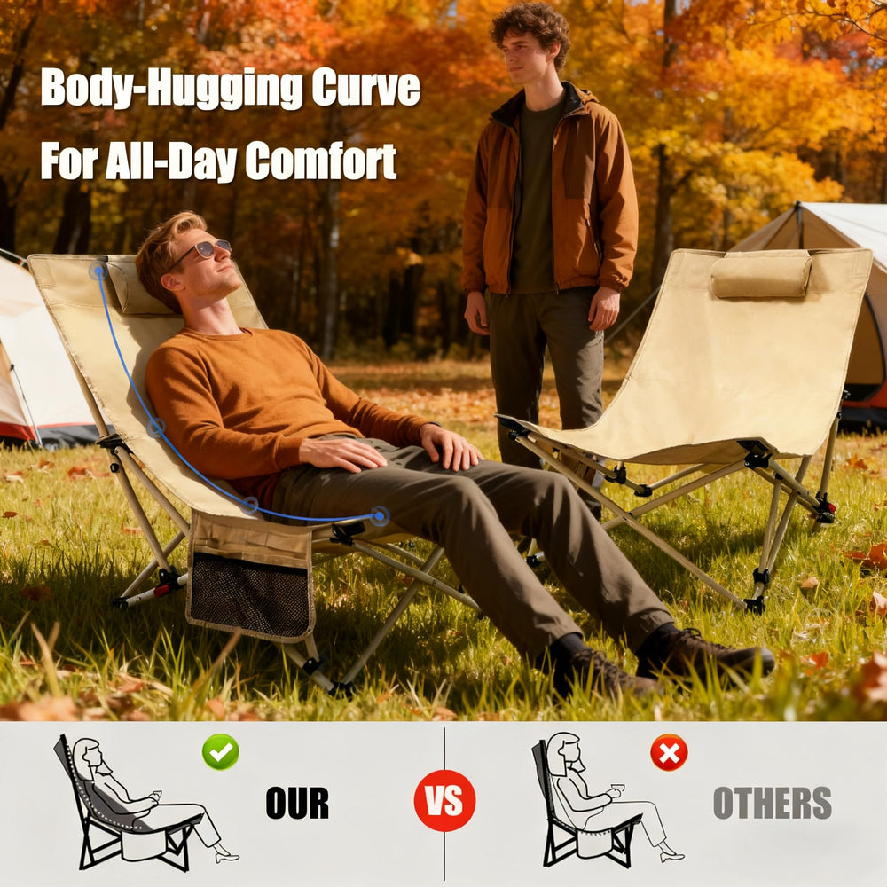 WTVIDAS chair folded in its carrying bag for easy transport