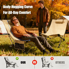 WTVIDAS chair folded in its carrying bag for easy transport
