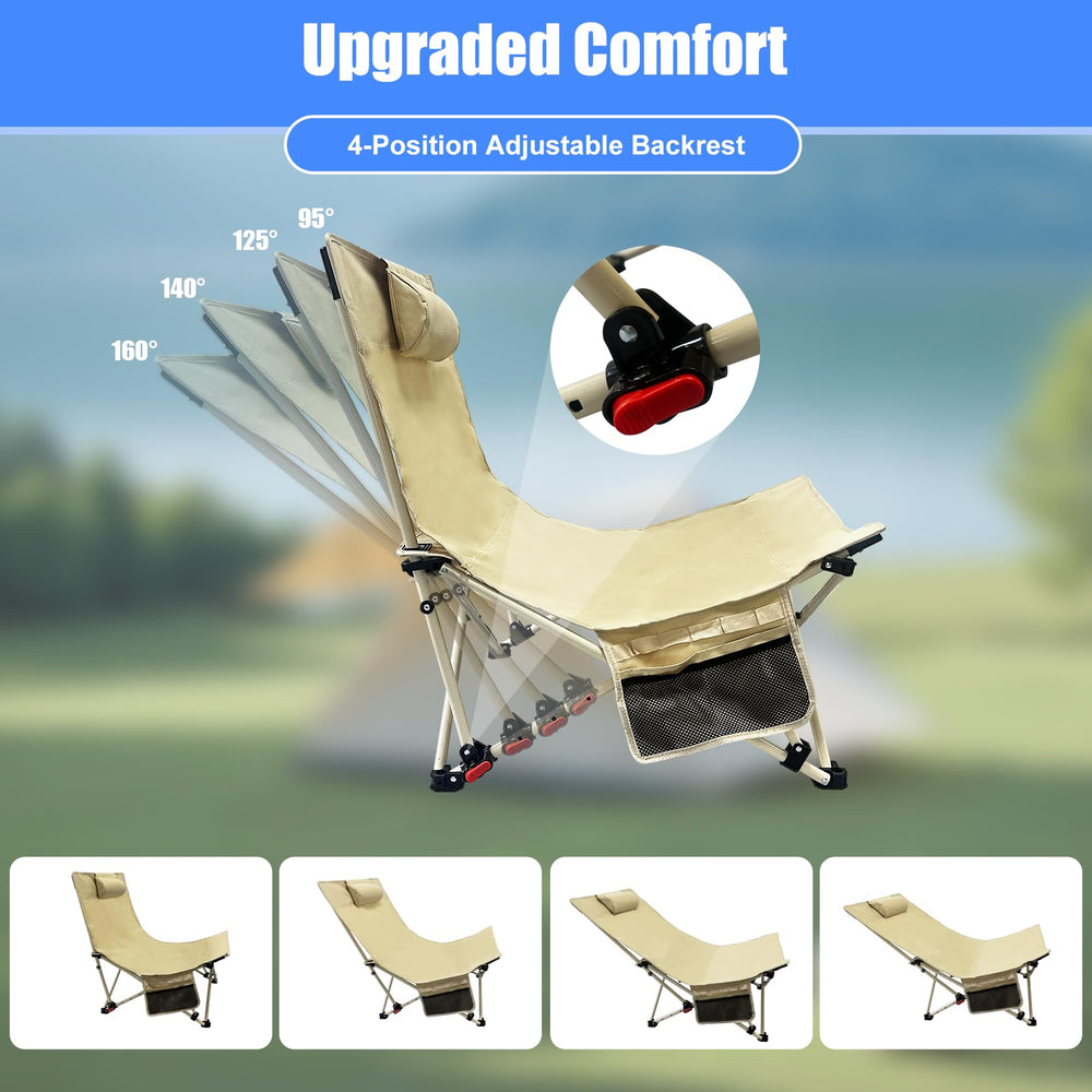 WTVIDAS chair headrest for added neck support during lounging