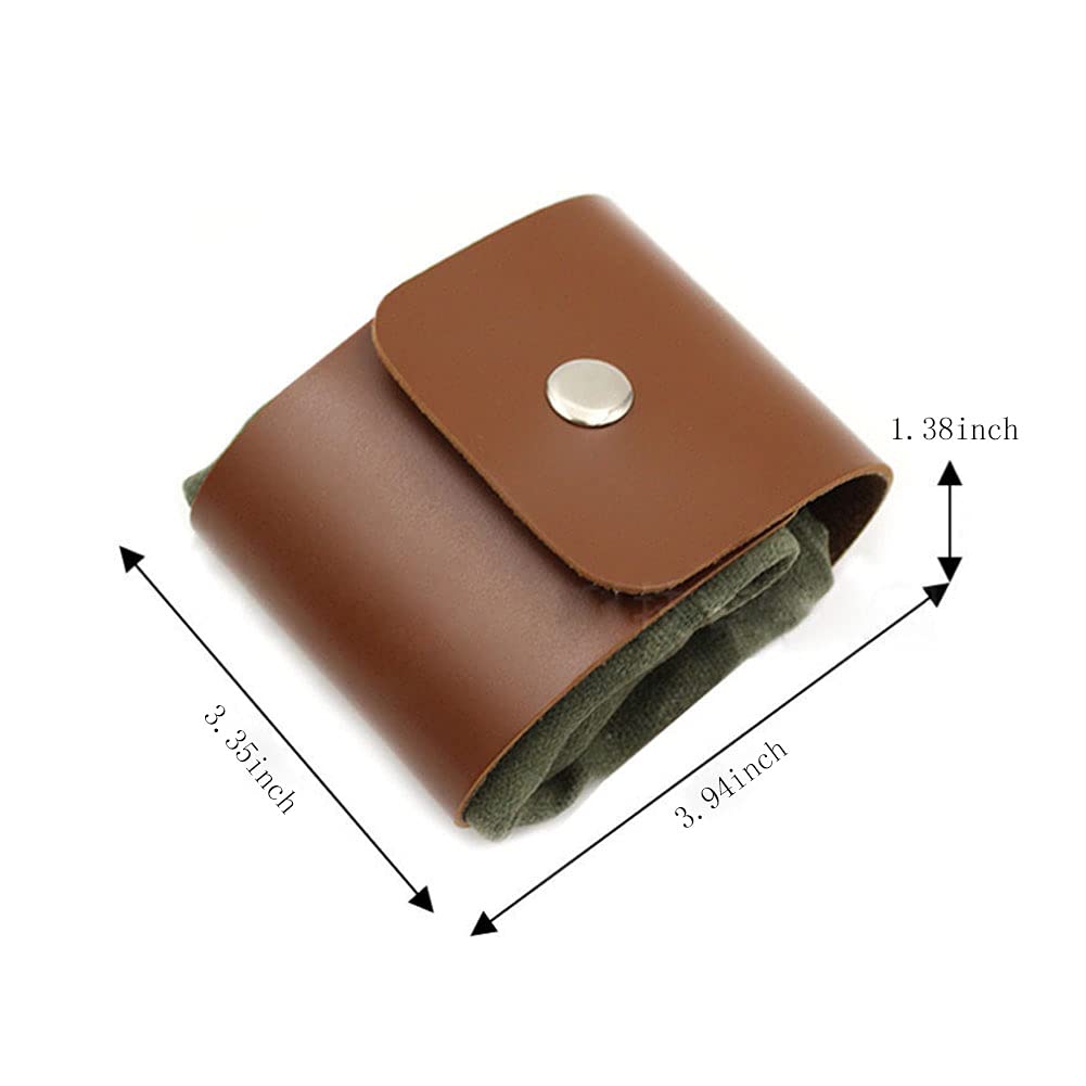 Wugebud belt pouch foraging bag attached to a belt for hands-free use