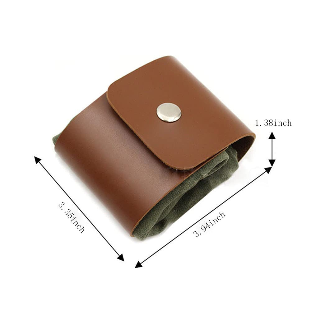 Wugebud belt pouch foraging bag attached to a belt for hands-free use