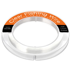 Wuinoid clear fishing line wire on a spool 1312 ft