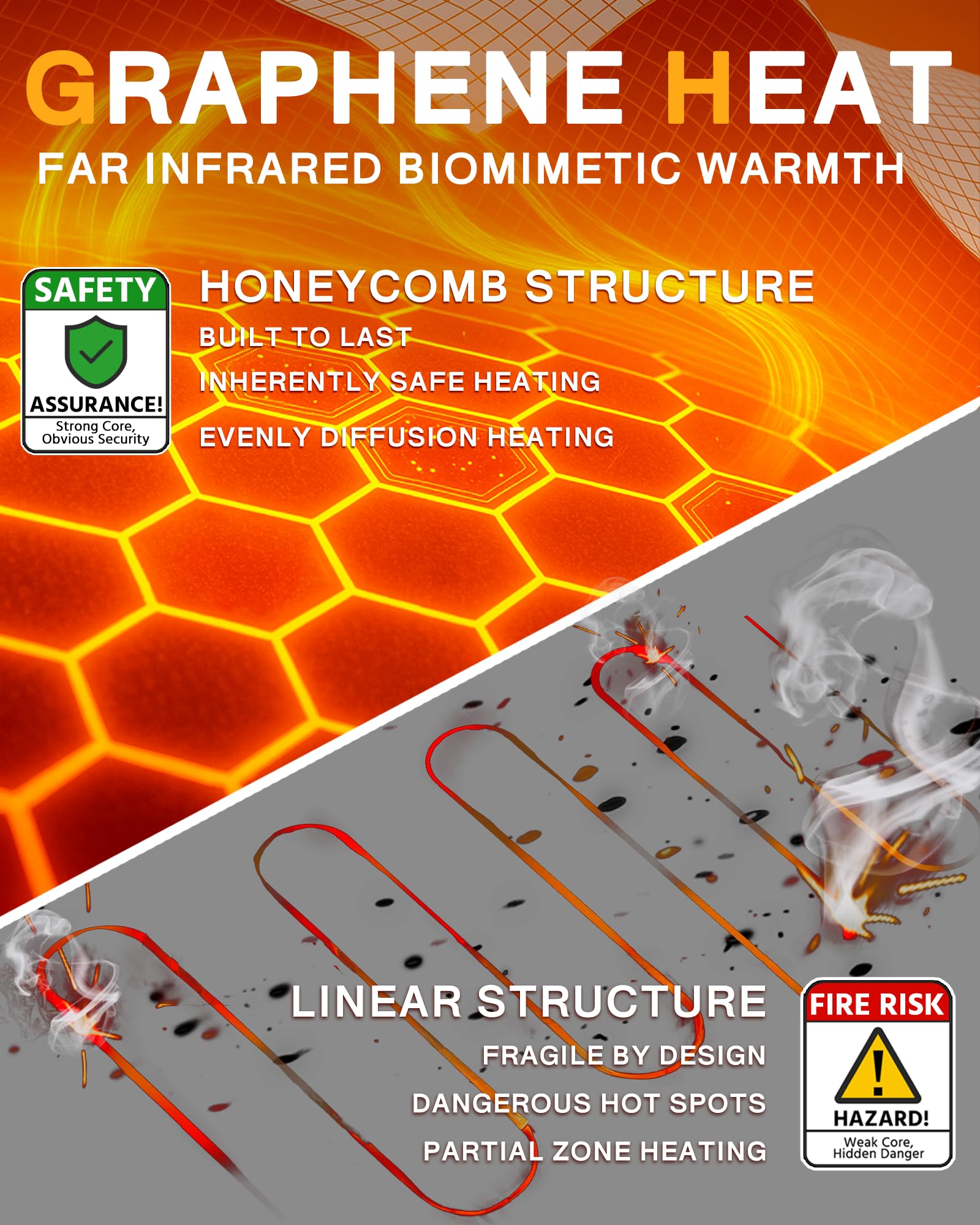 Wulcea 12V battery pack close-up showing extended warmth for long outings.