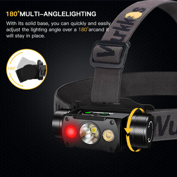 Wurkkos HD50 IP67 waterproof design handles rain and wet environments.