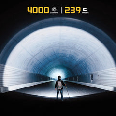 Wurkkos HD50 spotlight-beam targets distant objects with precise focus.