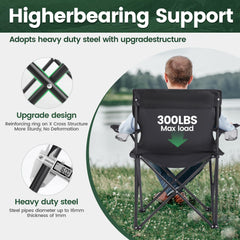 WUROMISE 600D Oxford fabric seat offers durable comfort.