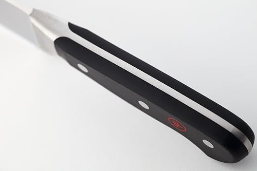 Wüsthof Classic 6-inch Utility Knife black handle offering durable grip.
