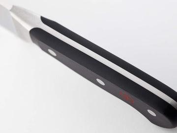 Wüsthof Classic handles close-up highlighting durable polypropylene grip.