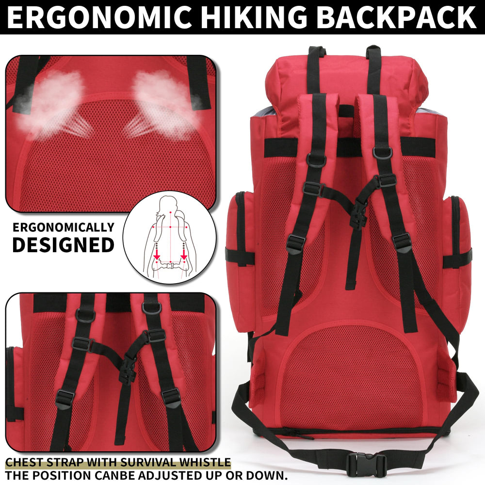 W WINTMING breathable padding shoulder straps reduce shoulder stress.