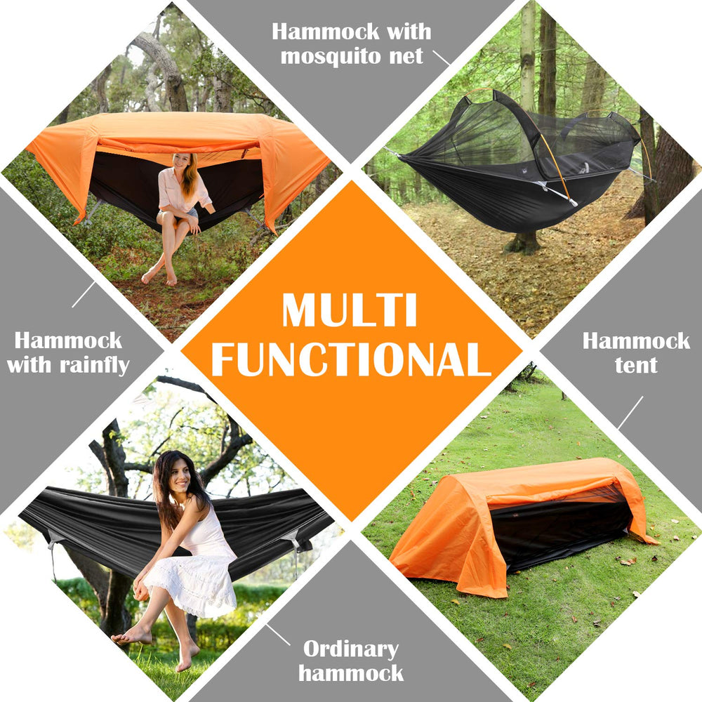 WWINTMING outdoor hammock suitable for camping or backyard lounging.