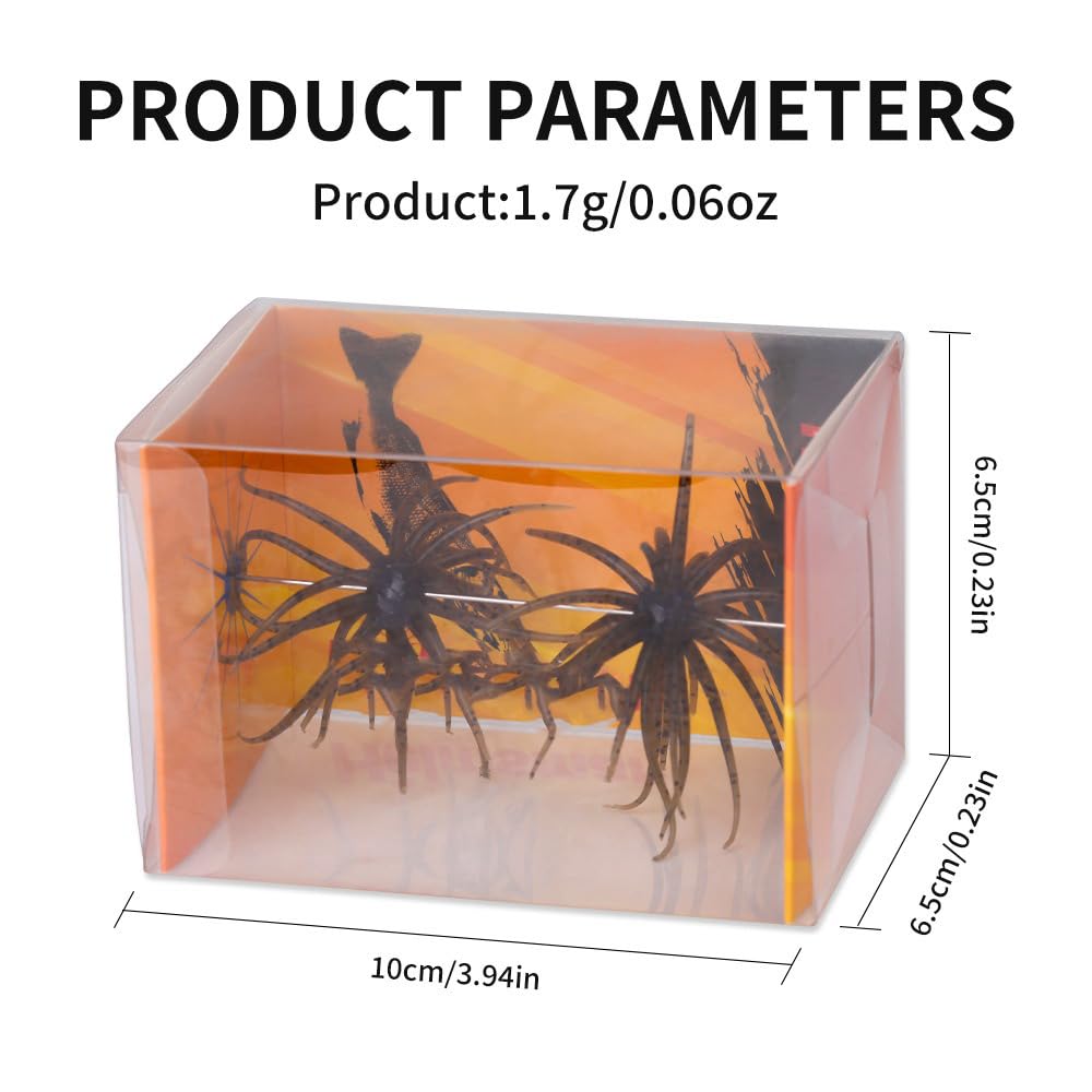 Wxbimksza sea urchin lure glitter-scale pink boosts attraction across depths.