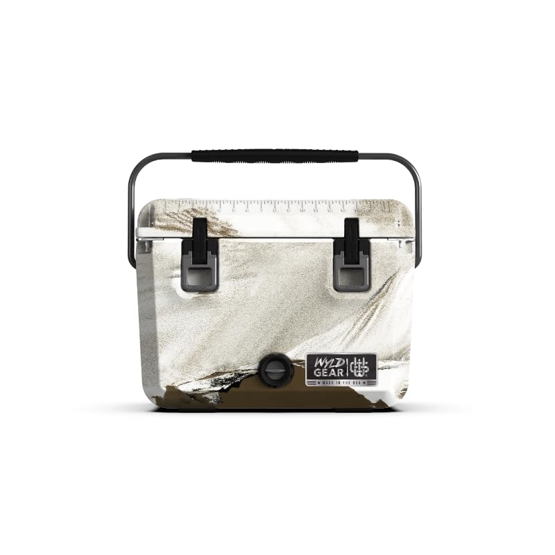 Wyld Gear 25qt Freedom at a lakeside boating setup for quick cold drinks.