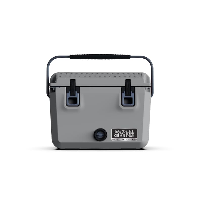 Wyld Gear cooler demonstrates ice retention performance on a multi-day lake trip.