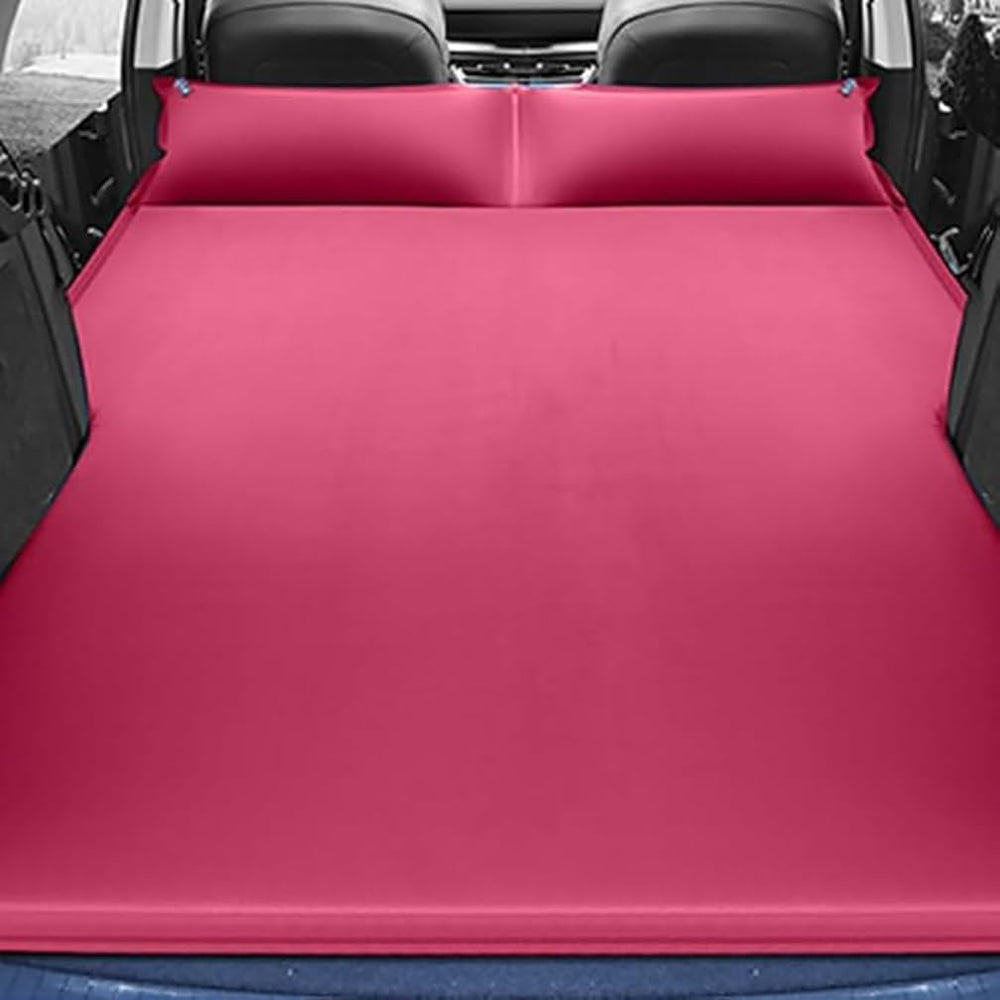 WYMZF car inflatable mattress on Forester backseat for comfortable travel sleep