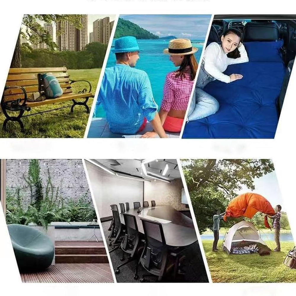 WYMZF ergonomic travel backseat bed for BMW X3 during road trips.
