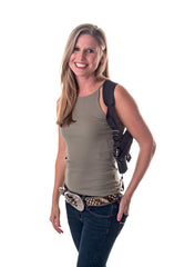 Wyoming Holster Davis Cub PT22 shoulder OWB holster for stable daily carry.