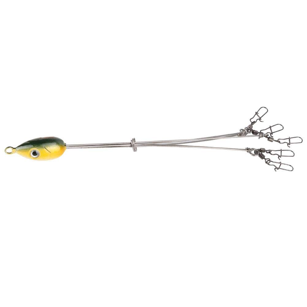 Wytino top bait on rig to attract fish from afar.