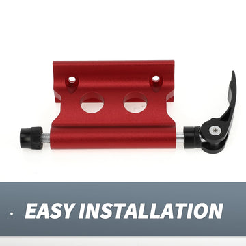 X AUTOHAUX easy-install bike mount demonstrates straightforward setup with minimal tools.