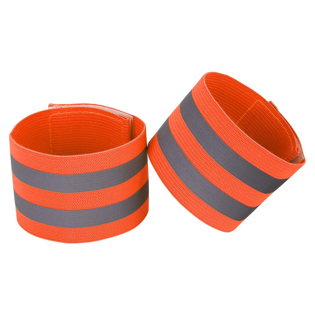 Night-time use: X AUTOHAUX reflective wristbands on arm
