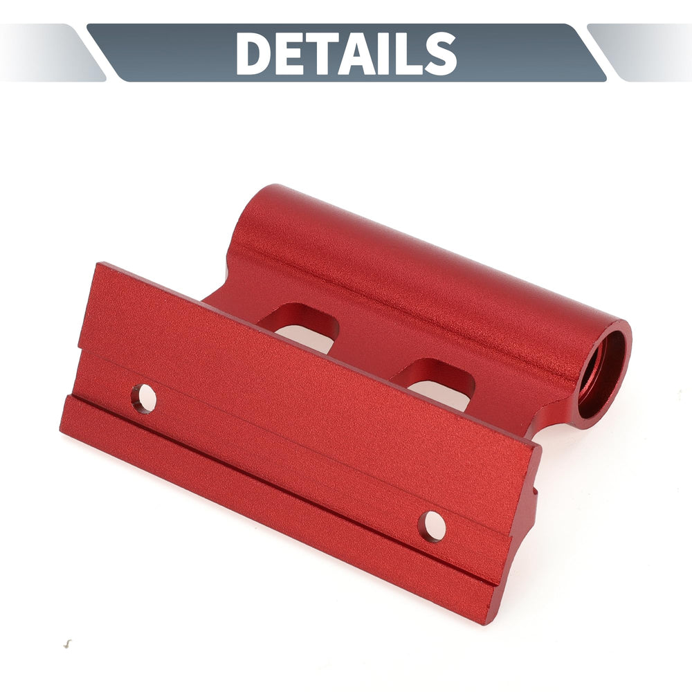 X AUTOHAUX Universal Quick Release Bike Fork Mount Rack - Red, 0.25in