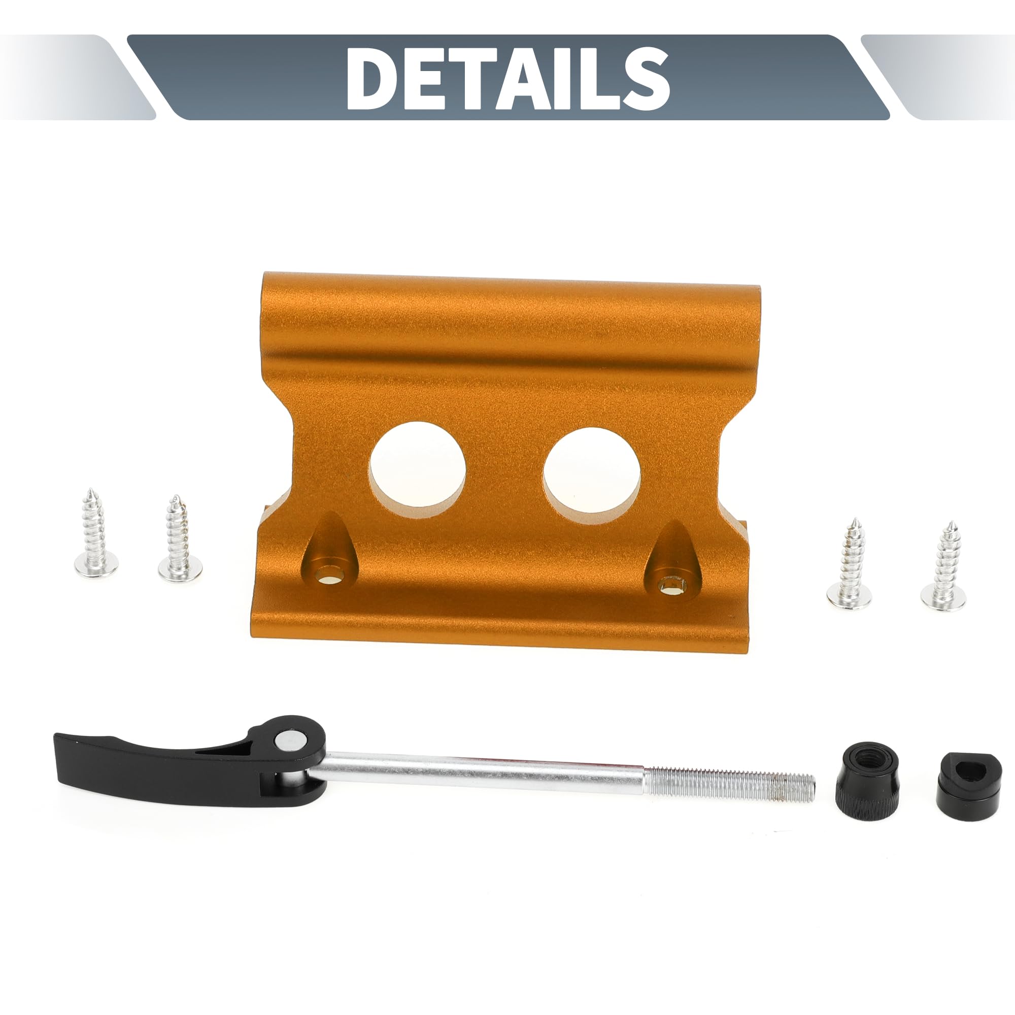 X AUTOHAUX thru-axle compatibility supports 6.5mm and 20mm forks.