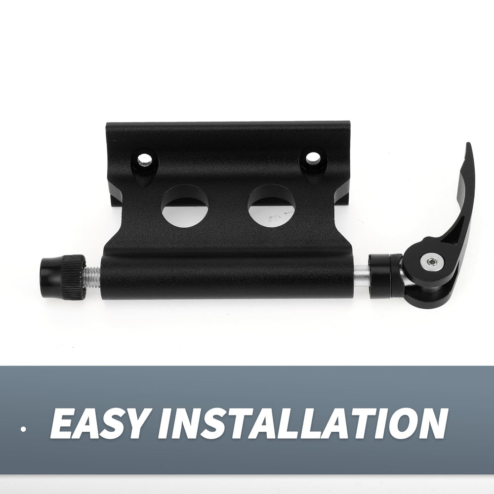X AUTOHAUX universal quick-release bike fork mount shows broad compatibility and fitment.
