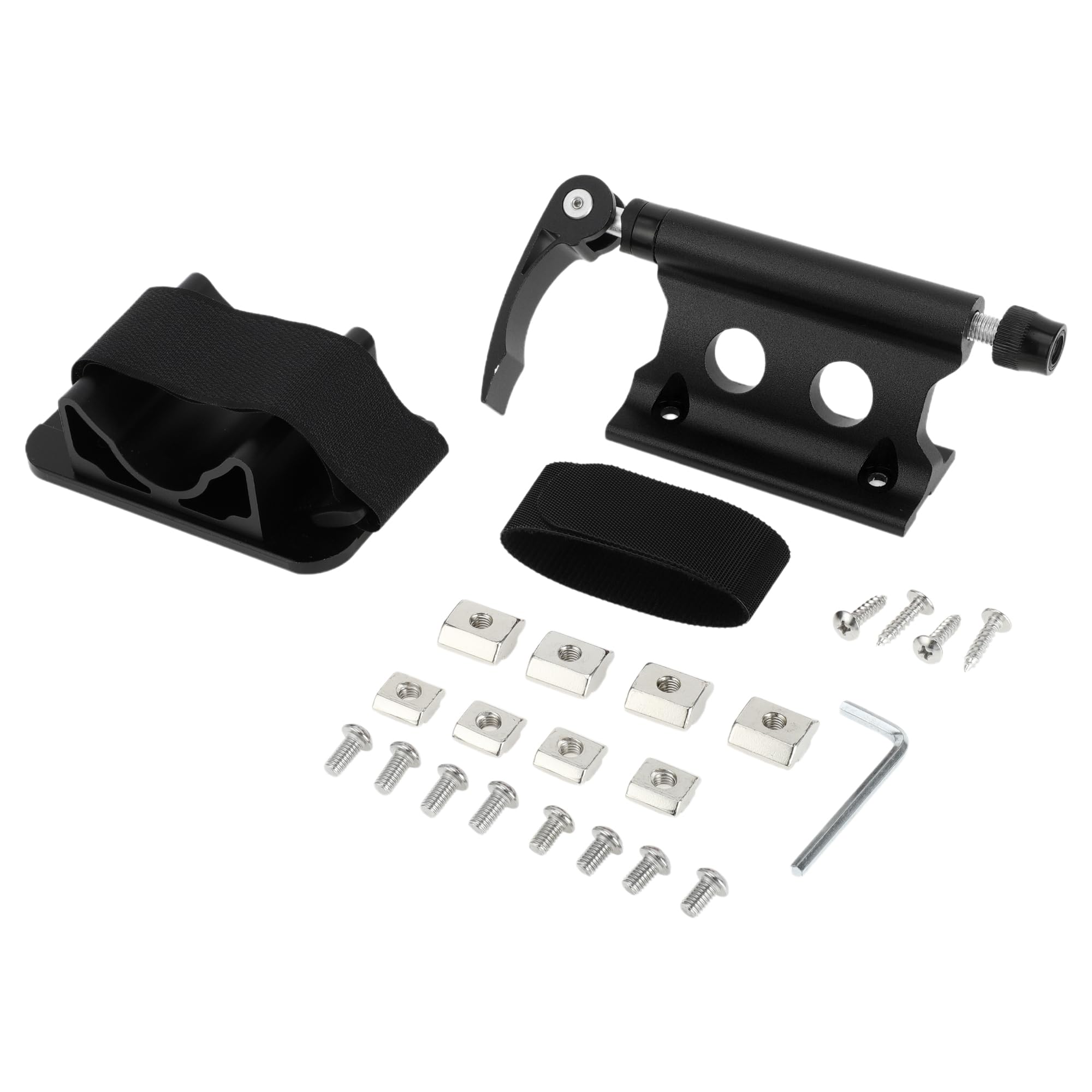 X AUTOHAUX universal quick-release bike fork mount front view, enabling fast setup.