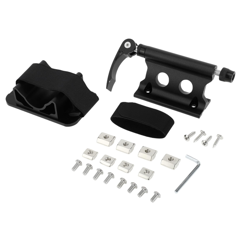 X AUTOHAUX universal quick-release bike fork mount front view, enabling fast setup.