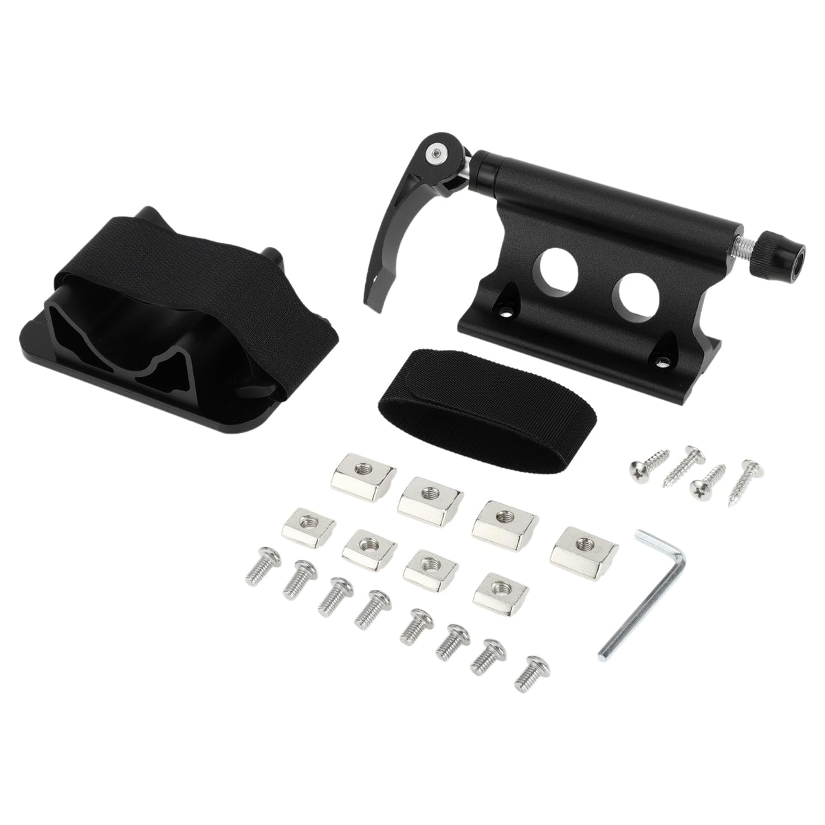 X AUTOHAUX universal quick-release bike fork mount front view, enabling fast setup.