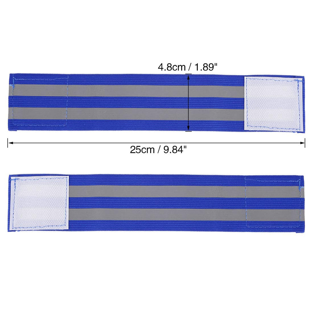 X AUTOHAUX elastic blue wristband provides secure fit