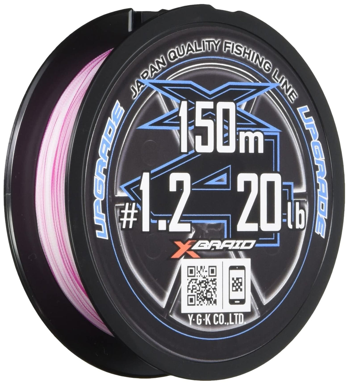 X-Braid Upgrade X4 coil of 150m line offers smooth casting and reliable performance.
