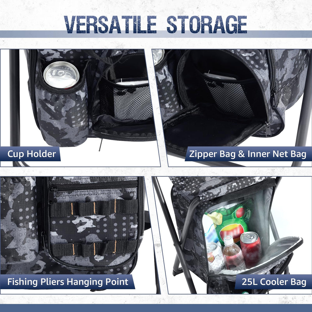 X Strike 500D fabric durability endures rugged outdoor use.