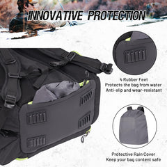 Rain cover included for wet weather protection