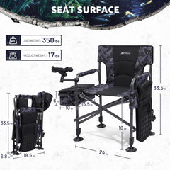 X Strike heated chair seat with USB warmth for quick comfort.